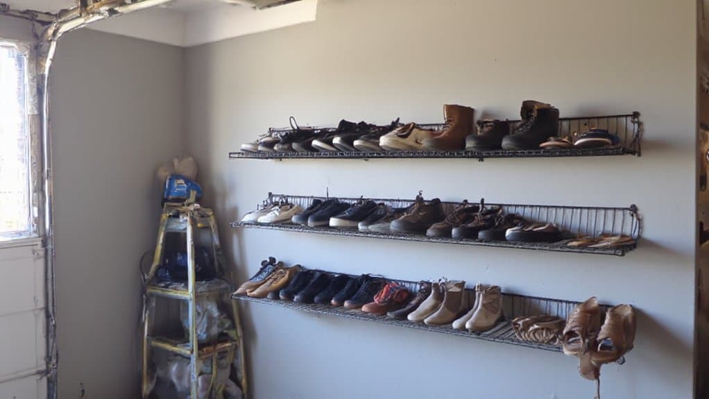 organized shoe storage solutions