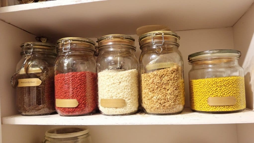 organizing pantry for cooking