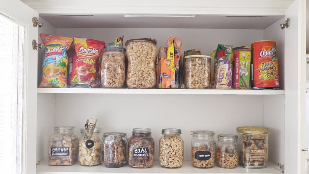 snack storage organization tips
