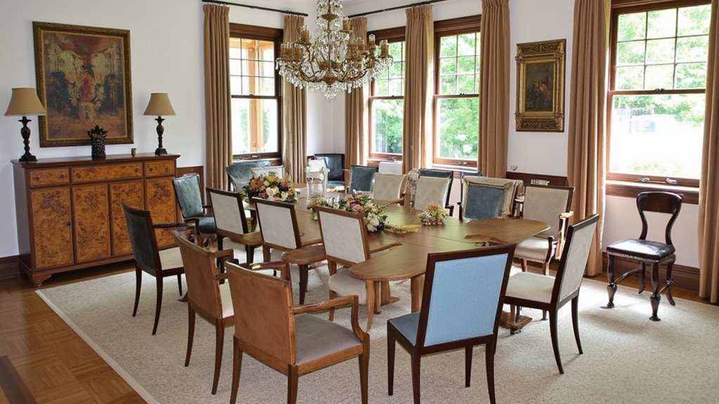 stylish dining room chairs