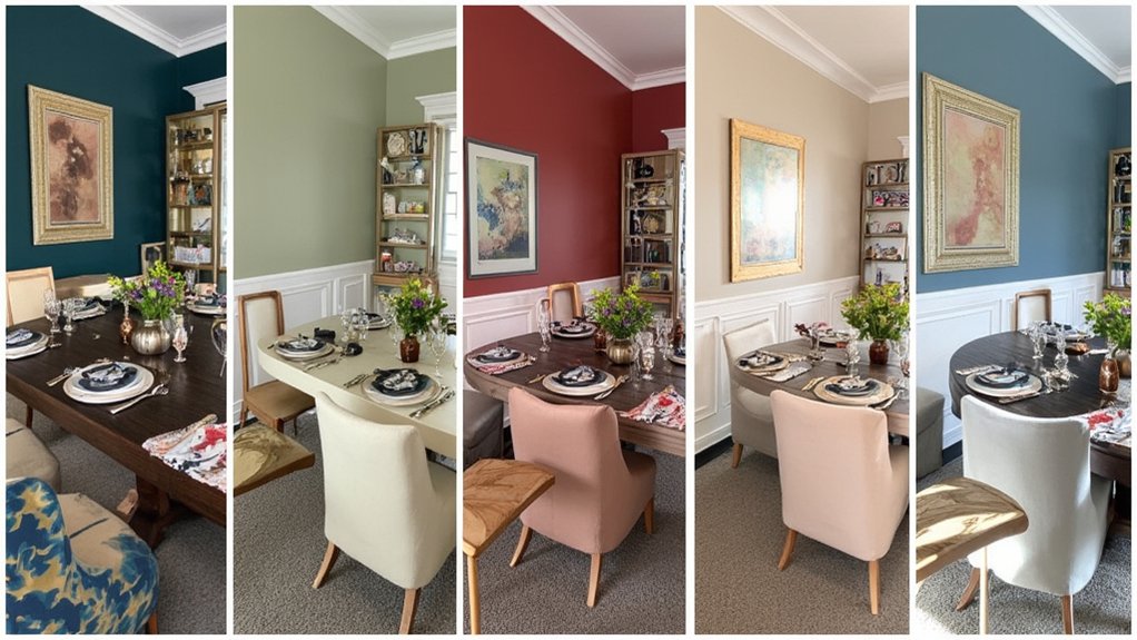 transformative dining room palettes