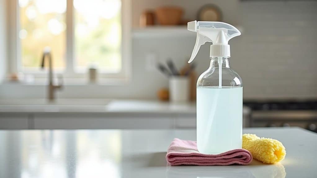 vinegar solution for cleaning