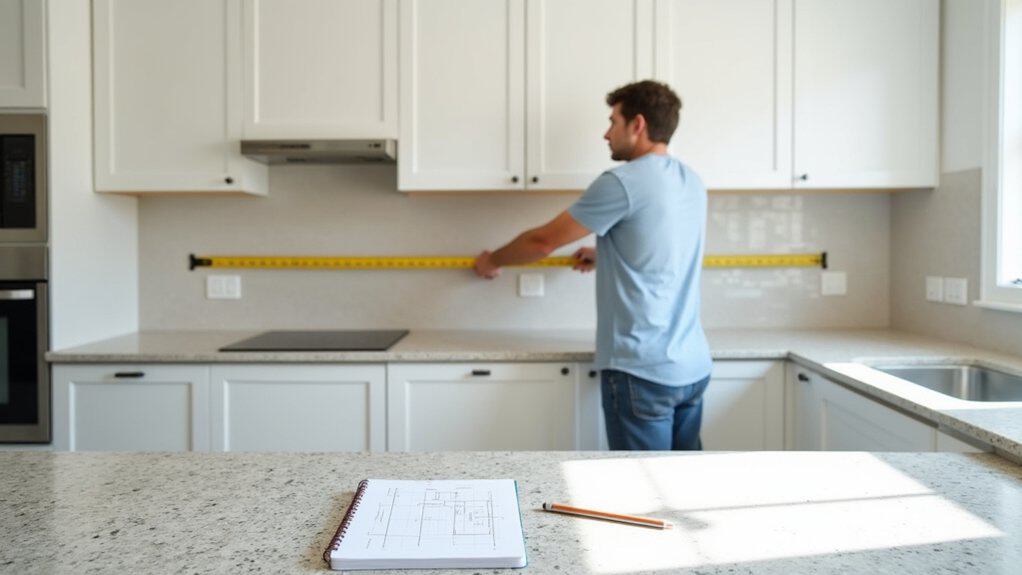 accurate kitchen space measurement