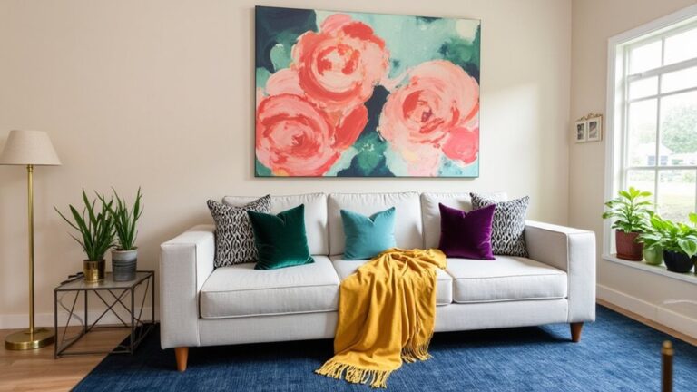 How To Add Color To A Neutral Living Room