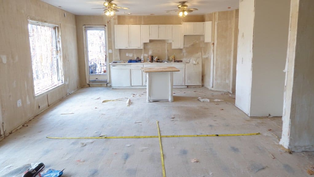 adding a kitchen island