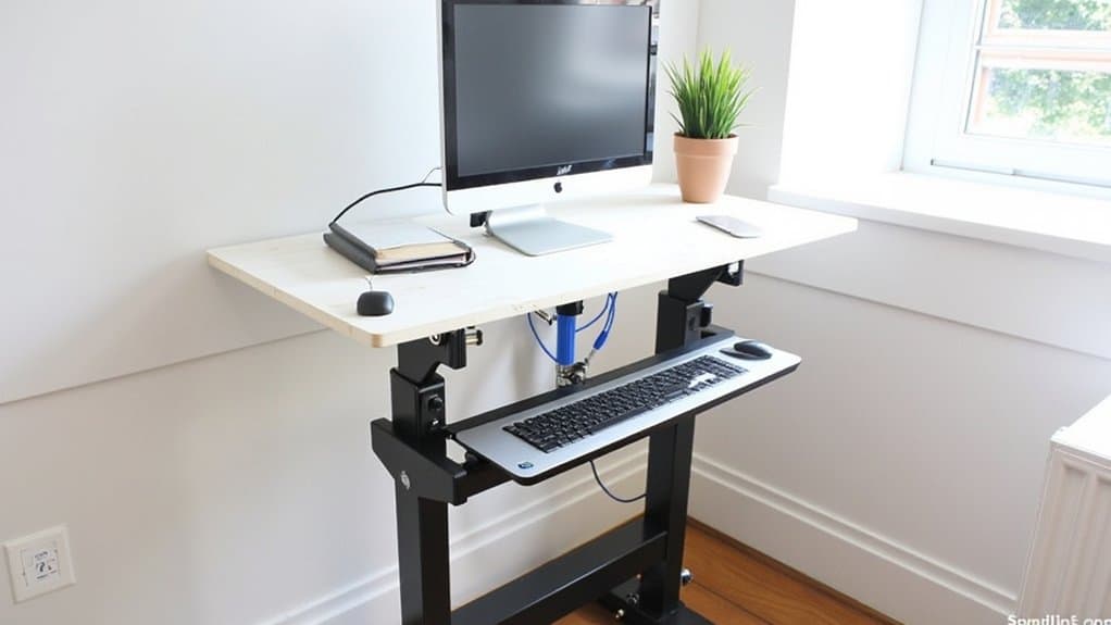 adjustable desk for productivity