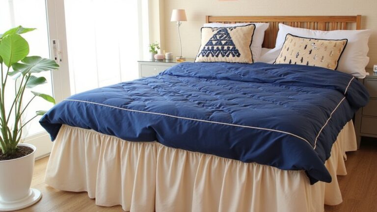Should Bed Skirt Match Comforter Or Sheets?
