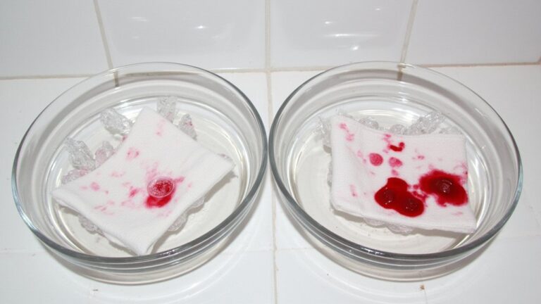 Should Blood Be Washed In Hot Or Cold?