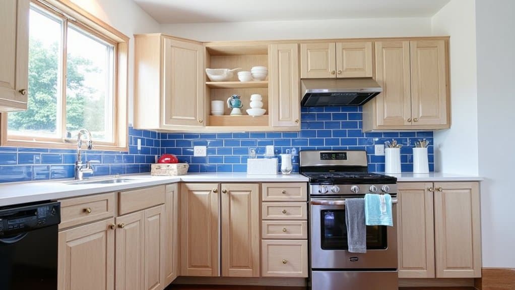 bold contrast kitchen ideas