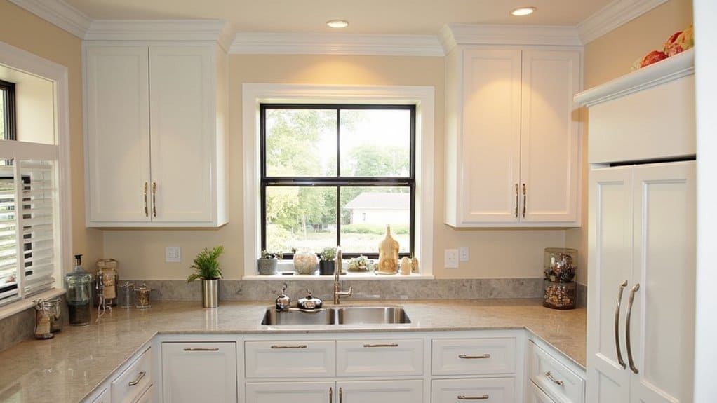 cabinet style influences color