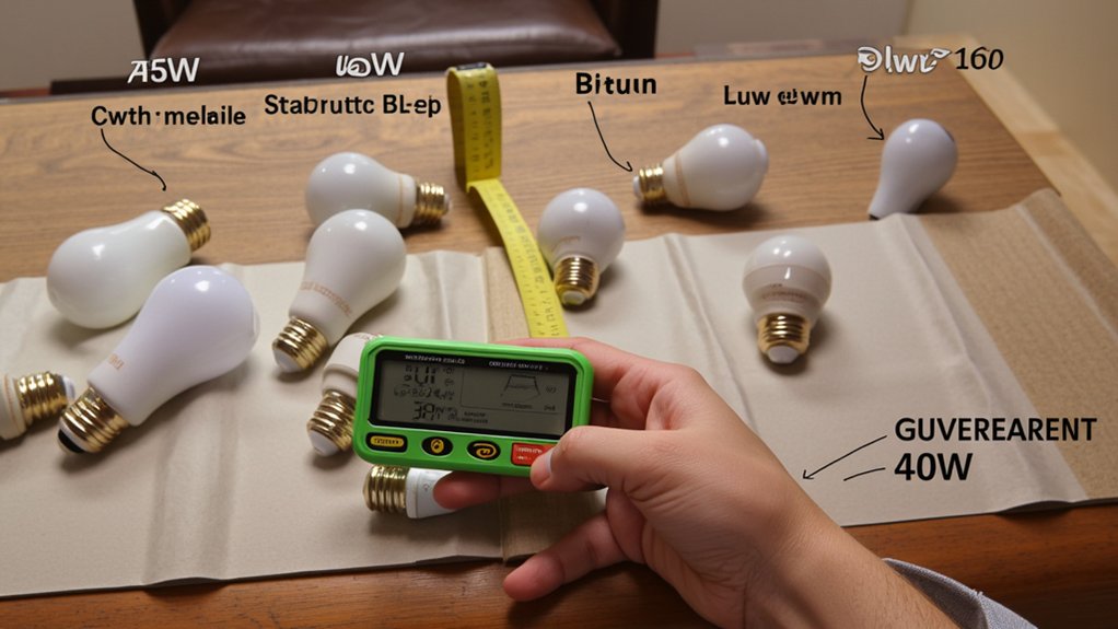 calculate ideal light output