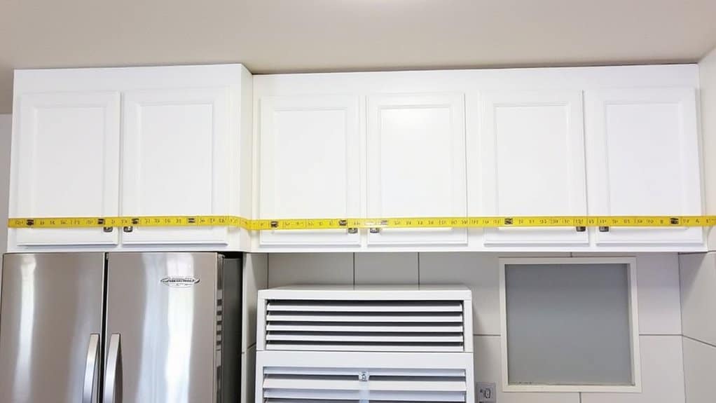 ceiling height influences cabinet placement