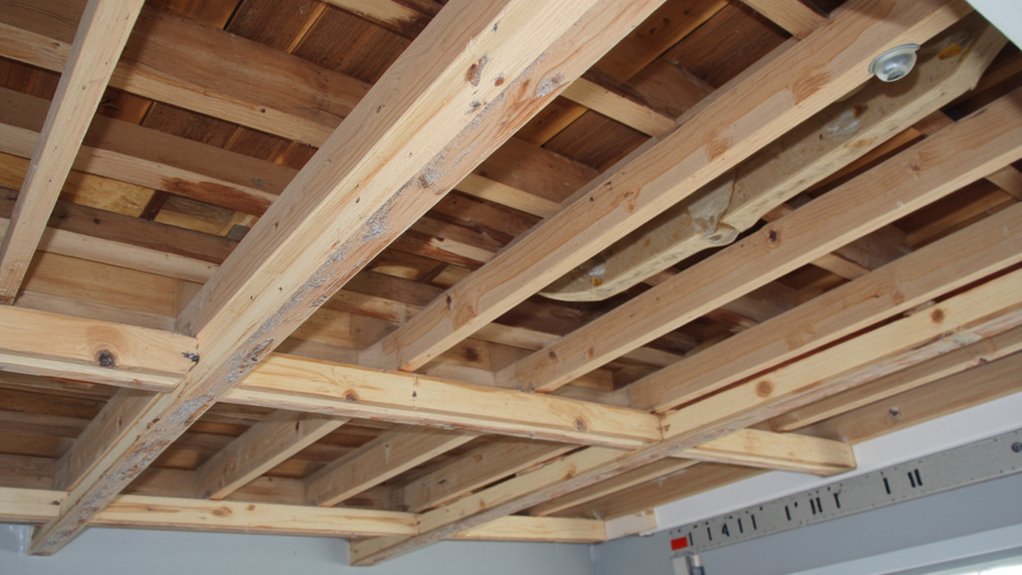 ceiling joists support structures