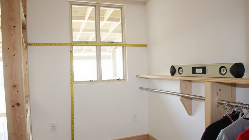 choose functional closet location