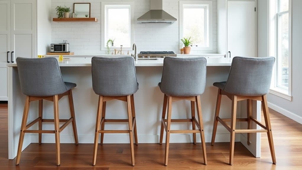 comfortable kitchen island seating