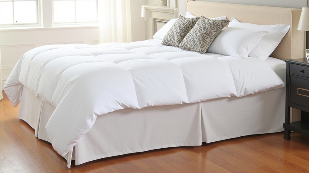 coordinating bed skirts and sheets