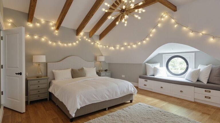 How To Decorate An Attic Bedroom