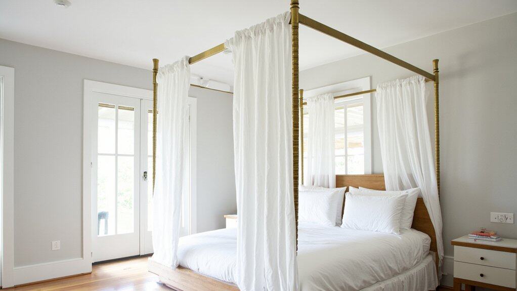 cozy bedroom canopy ideas
