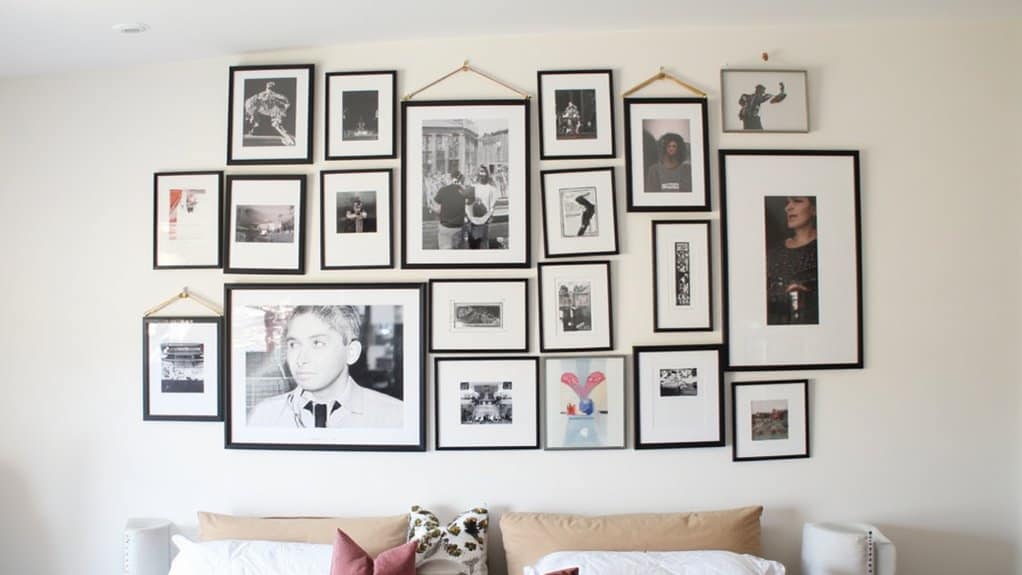 create a gallery wall