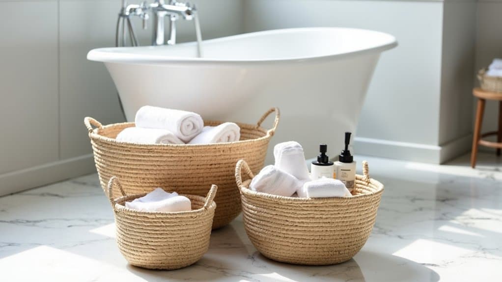 decorative baskets for organization