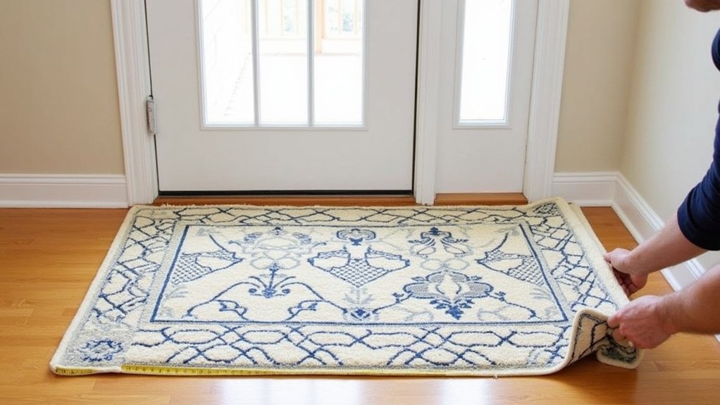 How To Create A Foyer In An Open Living Room 3 define foyer with rug