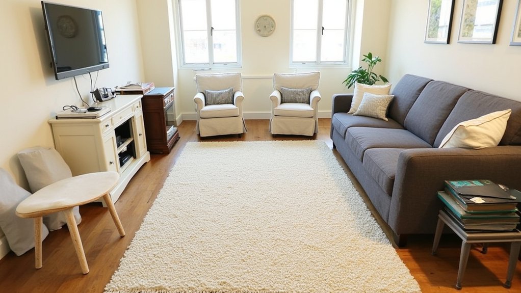 diagonal furniture arrangement tips