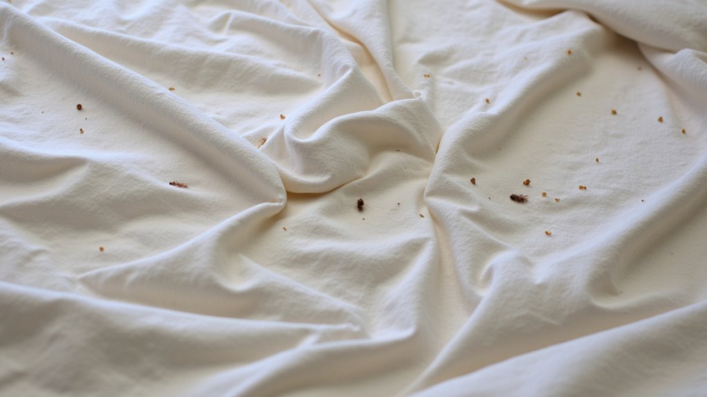 dirty sheets cause irritation