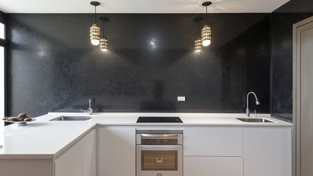 dramatic black wall transformation