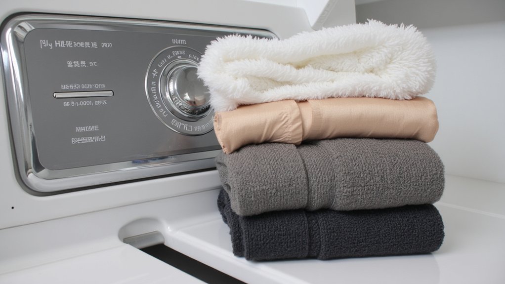 dryer heat settings impact fabrics