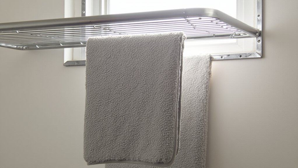 drying bathroom rug tips