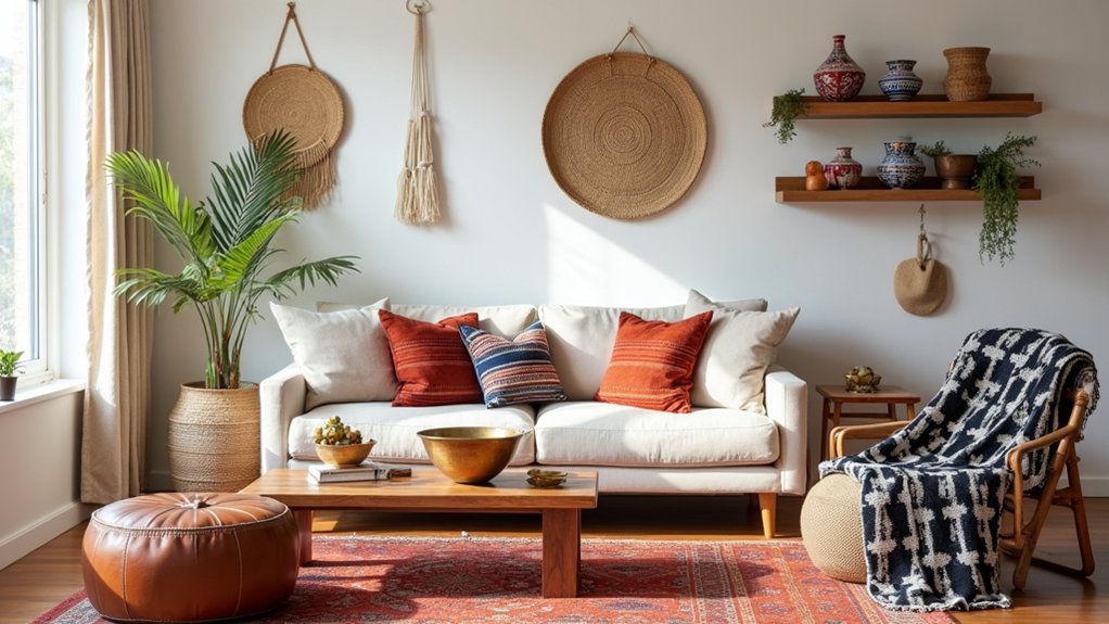 eclectic global decor elements