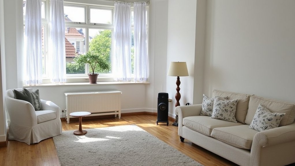 furnishing small bay window