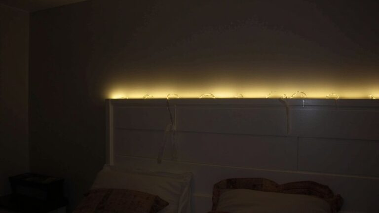 How To Hang LED Lights In Bedroom