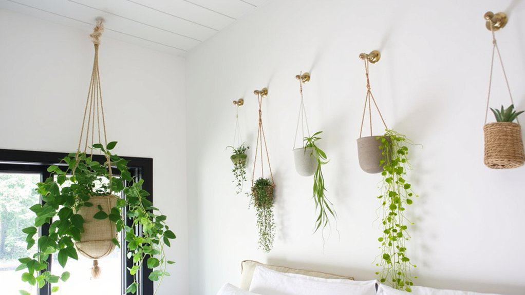 hanging plants for decor