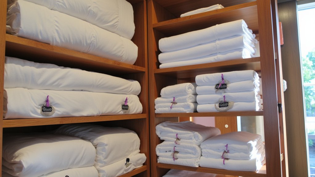 ideal linen storage conditions