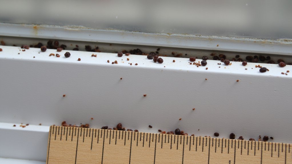 insect droppings identification guide