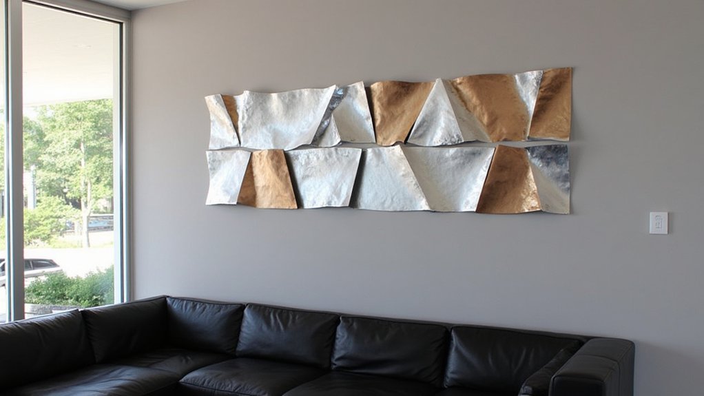 install metal art correctly