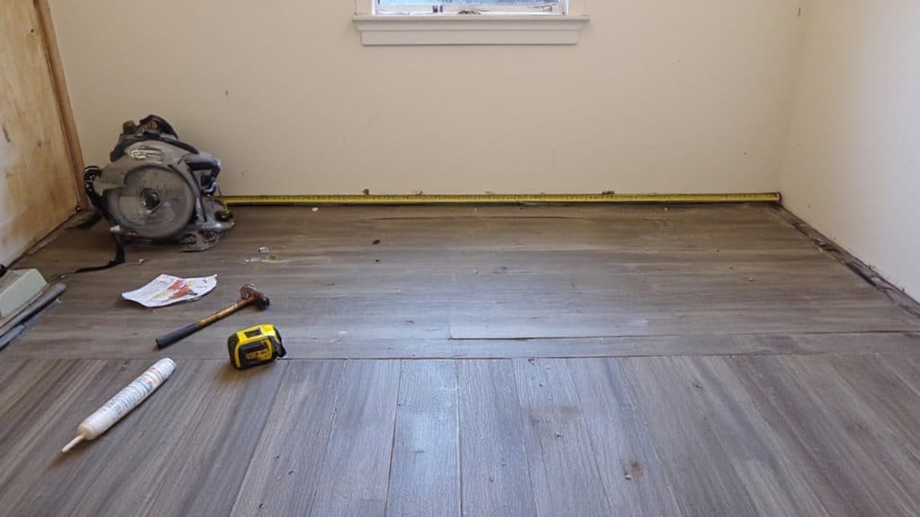 installing laminate bathroom flooring