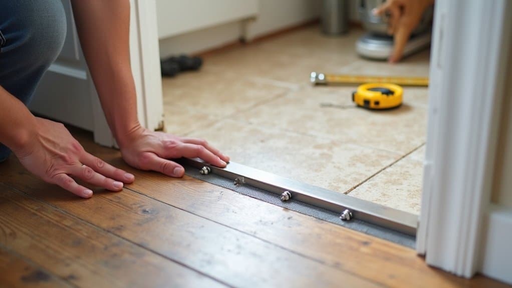 installing transition strips correctly