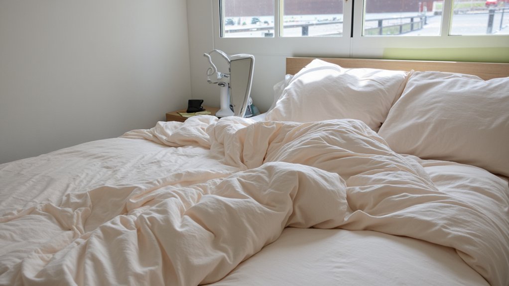 How To Get Wrinkles Out Of New Comforter 5 iron with low heat