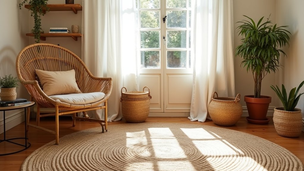 layering natural materials effectively