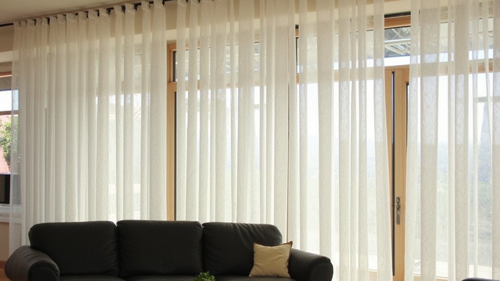 light airy window treatments
