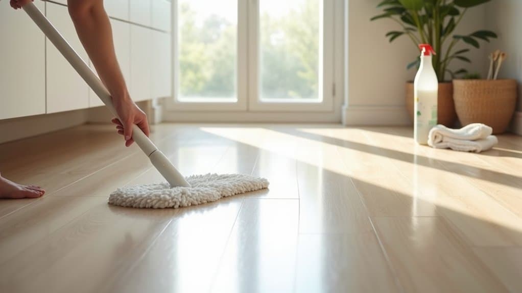 maintain pristine laminate flooring