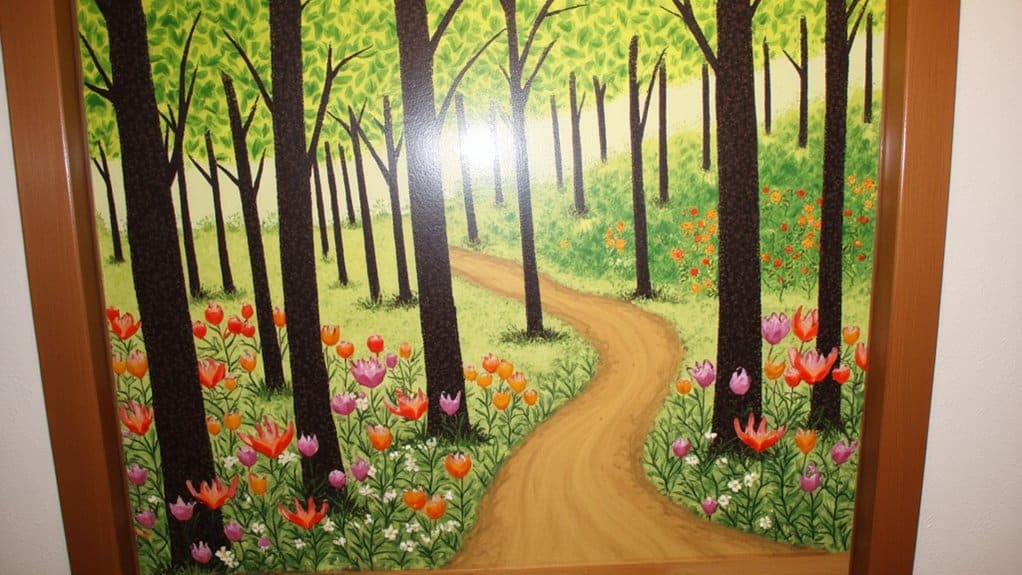 mural painting for doors