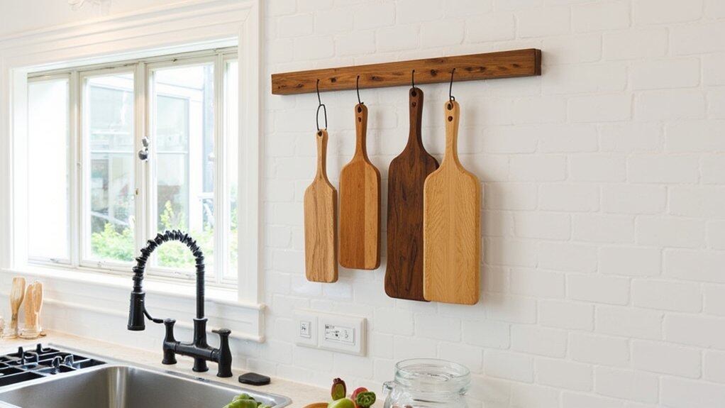 over sink cutting board storage