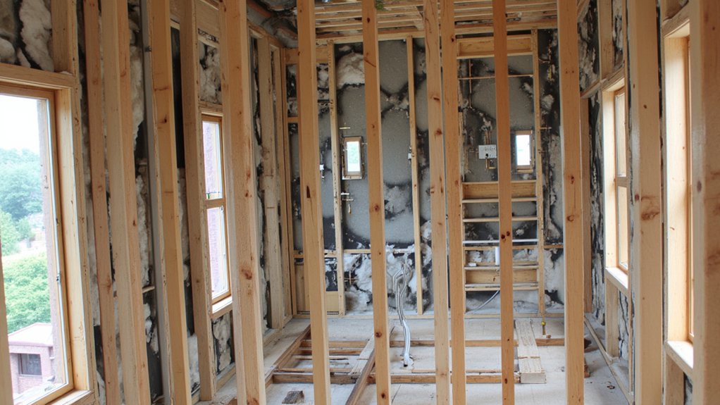 plaster wall support infrastructure