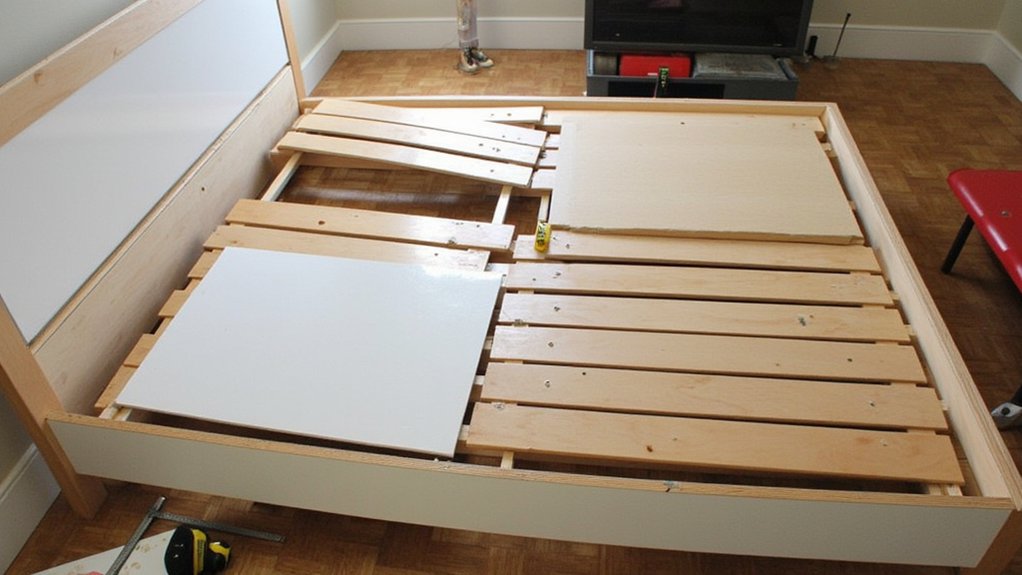 Can You Put Plywood Over Bed Slats? 4 plywood installation over slats