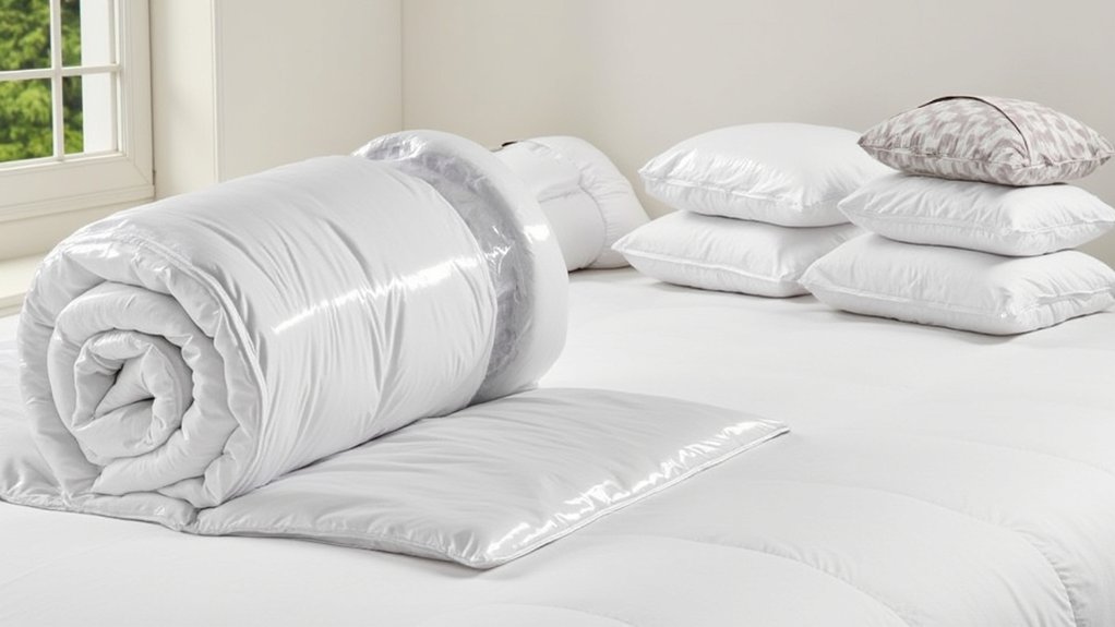 protect and compress bedding