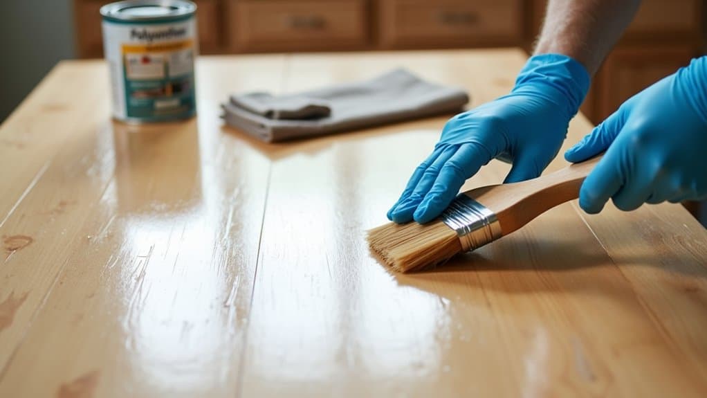 protective finish application steps