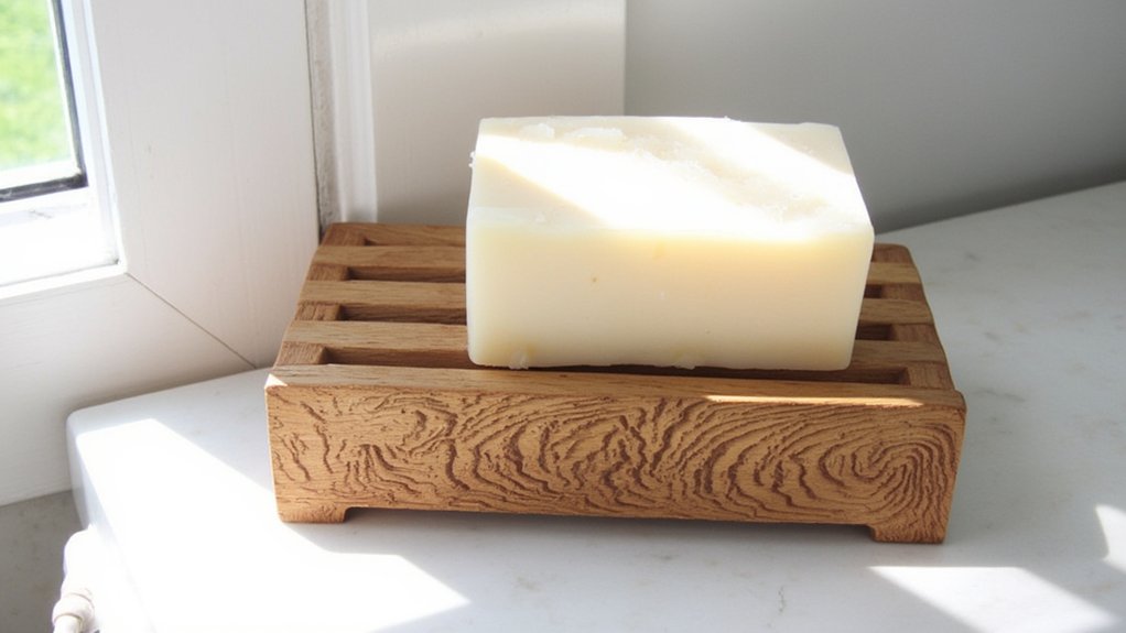 10 Stylish Soap & Dispenser Designs That Add Character to a Guest Bathroom 3 rustic charm meets functionality